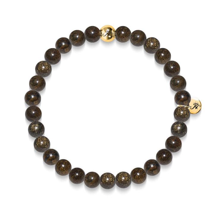 Self-Esteem | Gold Essence Bronzite Bracelet
