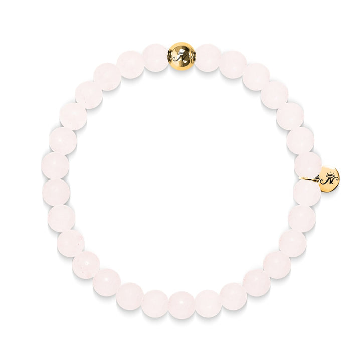 Inspiration | Gold Essence Pink Sandstone Bracelet