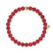 Protection | Gold Essence Red Turquoise Bracelet