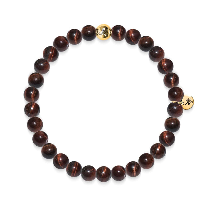 Noble | Gold Essence Red Tiger's Eye Bracelet