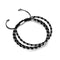 Trinity | Silver x Gunmetal | Triple Strand Bracelet | Men's