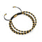Trinity | Gold x Gunmetal | Triple Strand Bracelet