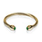 Gaia | 18k Gold | Emerald | Goddess Bangle