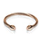Selene | 18k Rose Gold | Crystal | Goddess Bangle