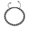 Men's | Silver | Black | Vitality Bracelet