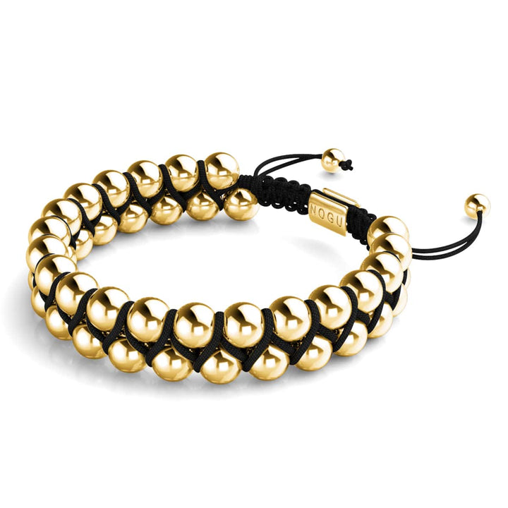 Gold | Black | Vitality Bracelet | Men's
