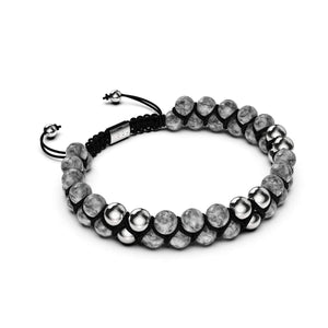 Silver | Leopard Jasper | Vitality Bracelet