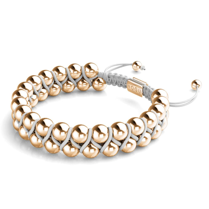 Rose Gold | White | Vitality Bracelet | Men's