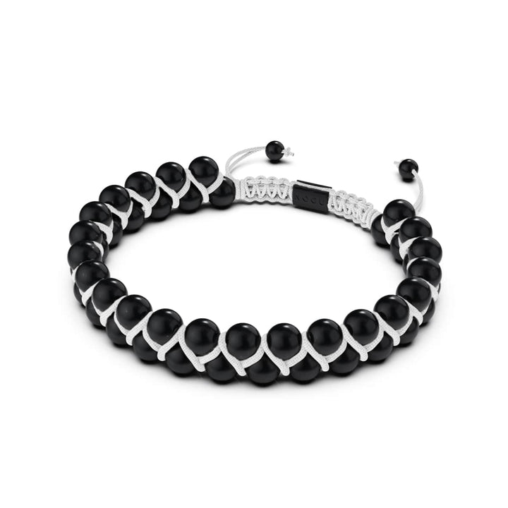 Gunmetal | White | Vitality Bracelet