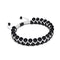 Men's | Gunmetal | White | Vitality Bracelet