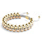Two Tone Gold | White | Vitality Bracelet