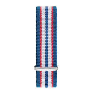 Runnymede - Silver Timepiece with NATO Strap