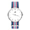 Runnymede - Silver Timepiece with NATO Strap
