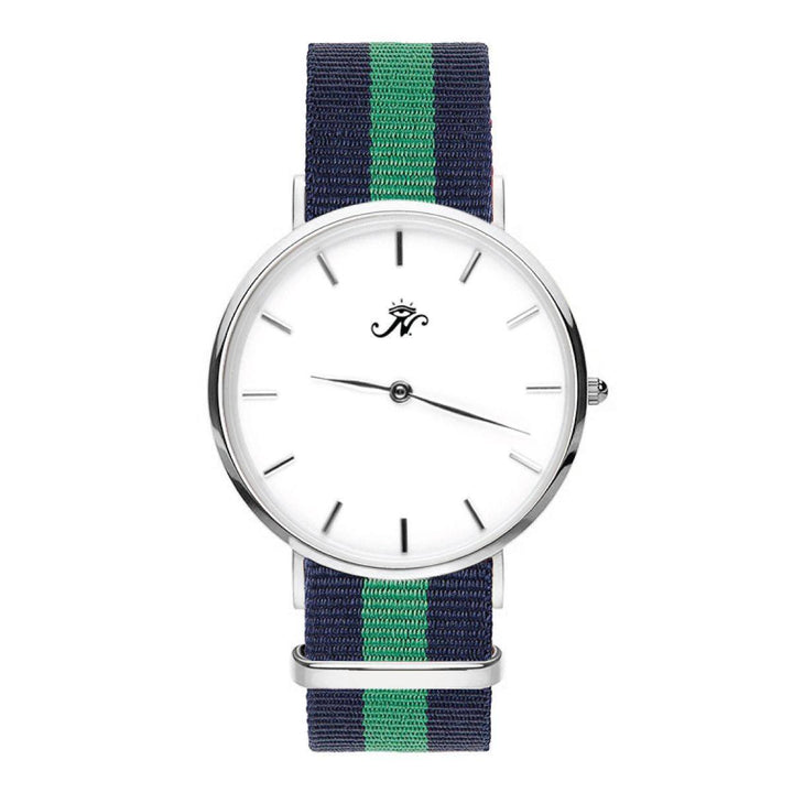 Dundas - Silver Timepiece with NATO Strap