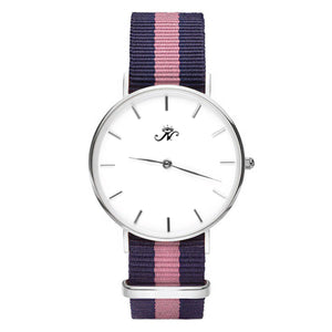 Rosedale - Silver Timepiece with NATO Strap