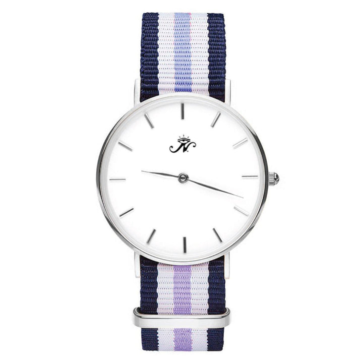 Summerhill - Silver Timepiece with NATO Strap