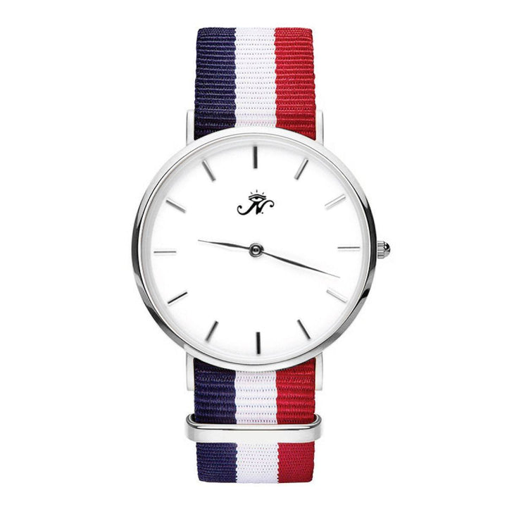 Royal York - Silver Timepiece with NATO Strap