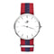 Finch - Silver Timepiece with NATO Strap
