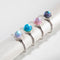 Pink | .925 Sterling Silver | Mermaid Glass Ring
