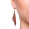 Palm Leaf | 18k Rose Gold | Gilded Earrings