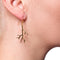 Coral | 18k Gold | Gilded Earrings