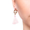 Monterey | 18k Rose Gold | Boho Fringe Earrings