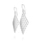 The GRID Earrings | VOGUE | Platinum Sterling
