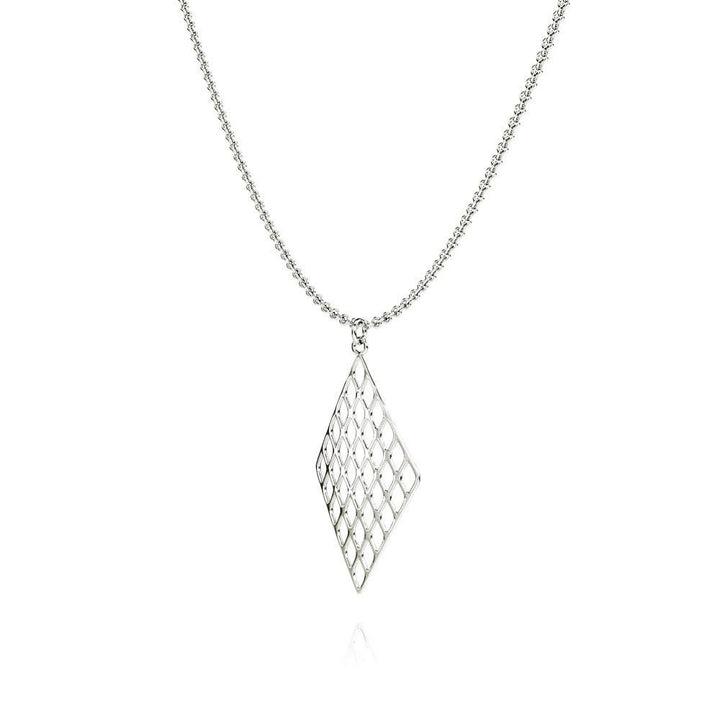 The GRID Necklace | VOGUE | Platinum Sterling