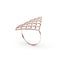 The GRID Ring | VOGUE | 18k Rose Gold Sterling