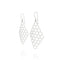 The HIVE Earrings | VOGUE | Platinum Sterling