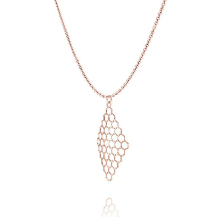 The HIVE Necklace | VOGUE | 14k Rose Gold Sterling