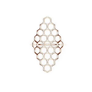 The HIVE Ring | VOGUE | 14k Rose Gold Sterling