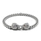 Panthera by Keysi Sayago | 18k White Gold | Cubic Zirconia Crystal Bracelet