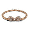 Panthera by Keysi Sayago | 18k Rose Gold | Cubic Zirconia Crystal Bracelet