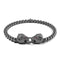 Panthera by Keysi Sayago | Gunmetal | Cubic Zirconia Crystal Bracelet