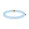 Purity | Gold Essence Aquamarine Bracelet