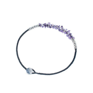 Purple Amethyst Stone Terra Bella Necklace