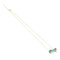 Turquoise | Gold | Gemstone Bar Necklace