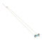 Turquoise | Rose Gold | Gemstone Bar Necklace