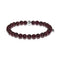 Vitality | Silver Essence Red Garnet Bracelet