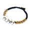 White Howlite Terra Bella Bracelet Gold