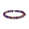 Wisdom | Silver Essence Purple Regarte Bracelet