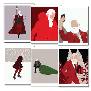 NOGU x Fashion Santa Holiday Card Set of 6